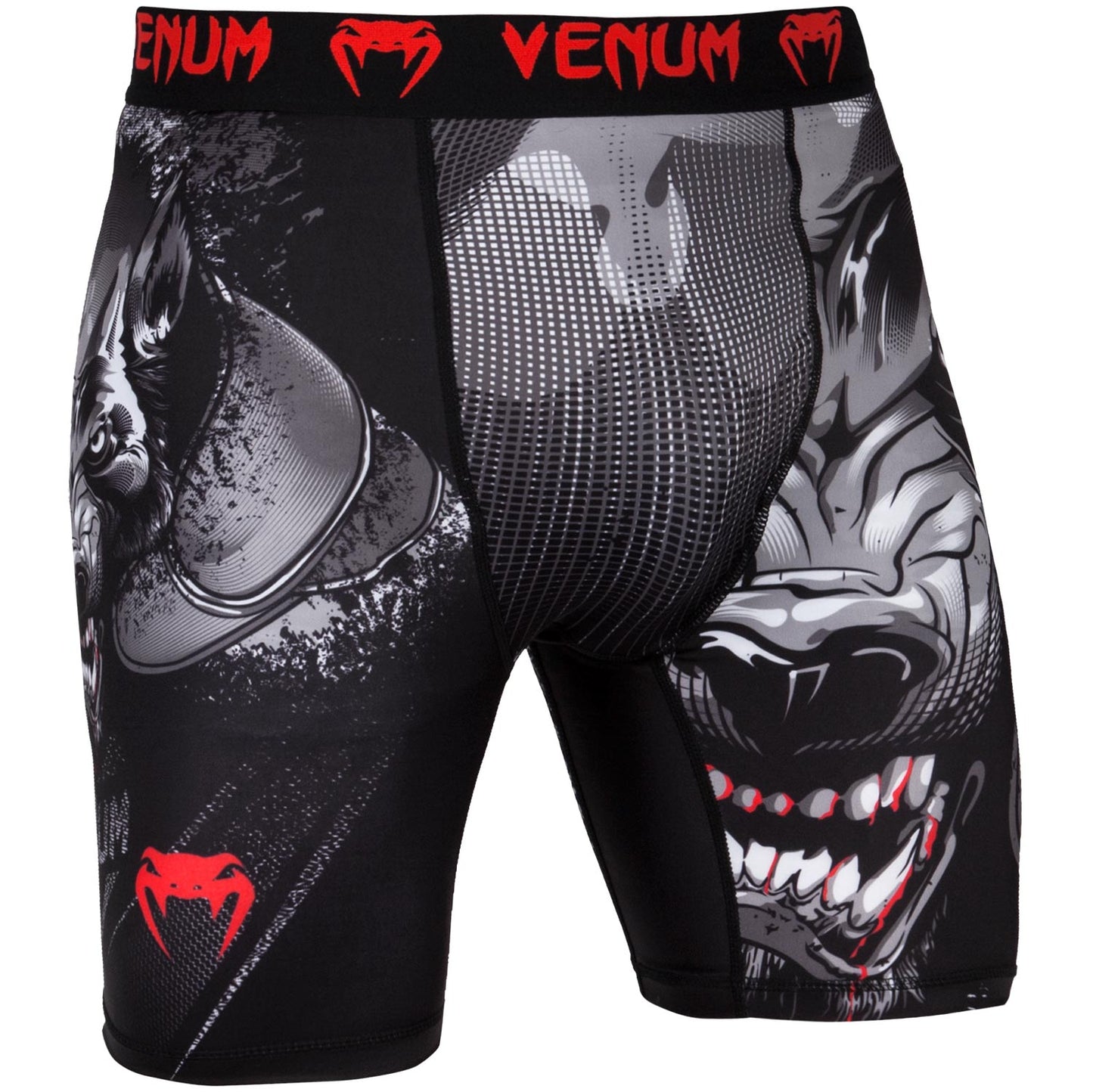 Short de compression Venum Werewolf - Noir/Gris