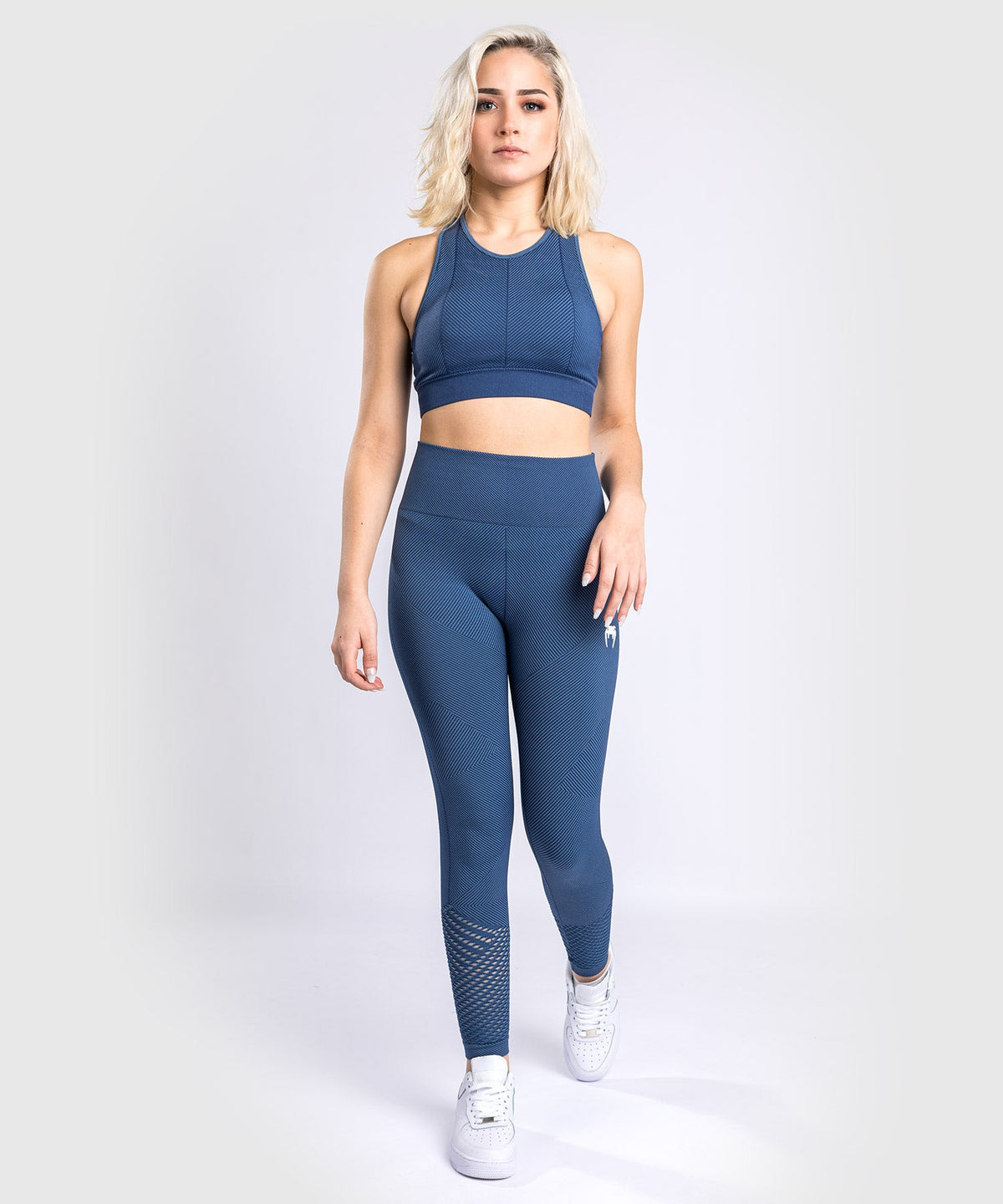 Venum Sparring Seamless Leggings 7/8 - Duck Blue