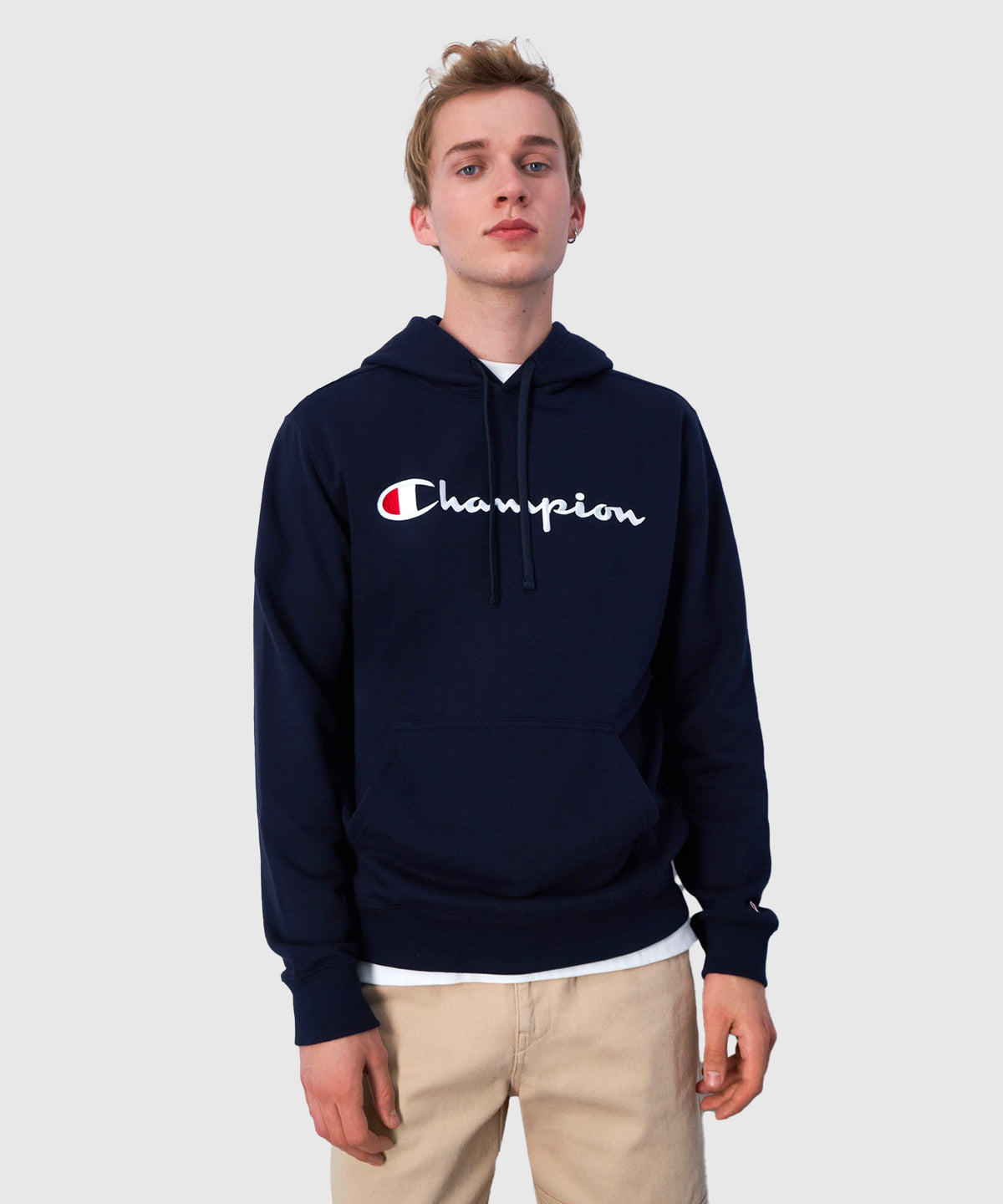 Champion Sweatshirt mit Kapuze Herren – Marineblau