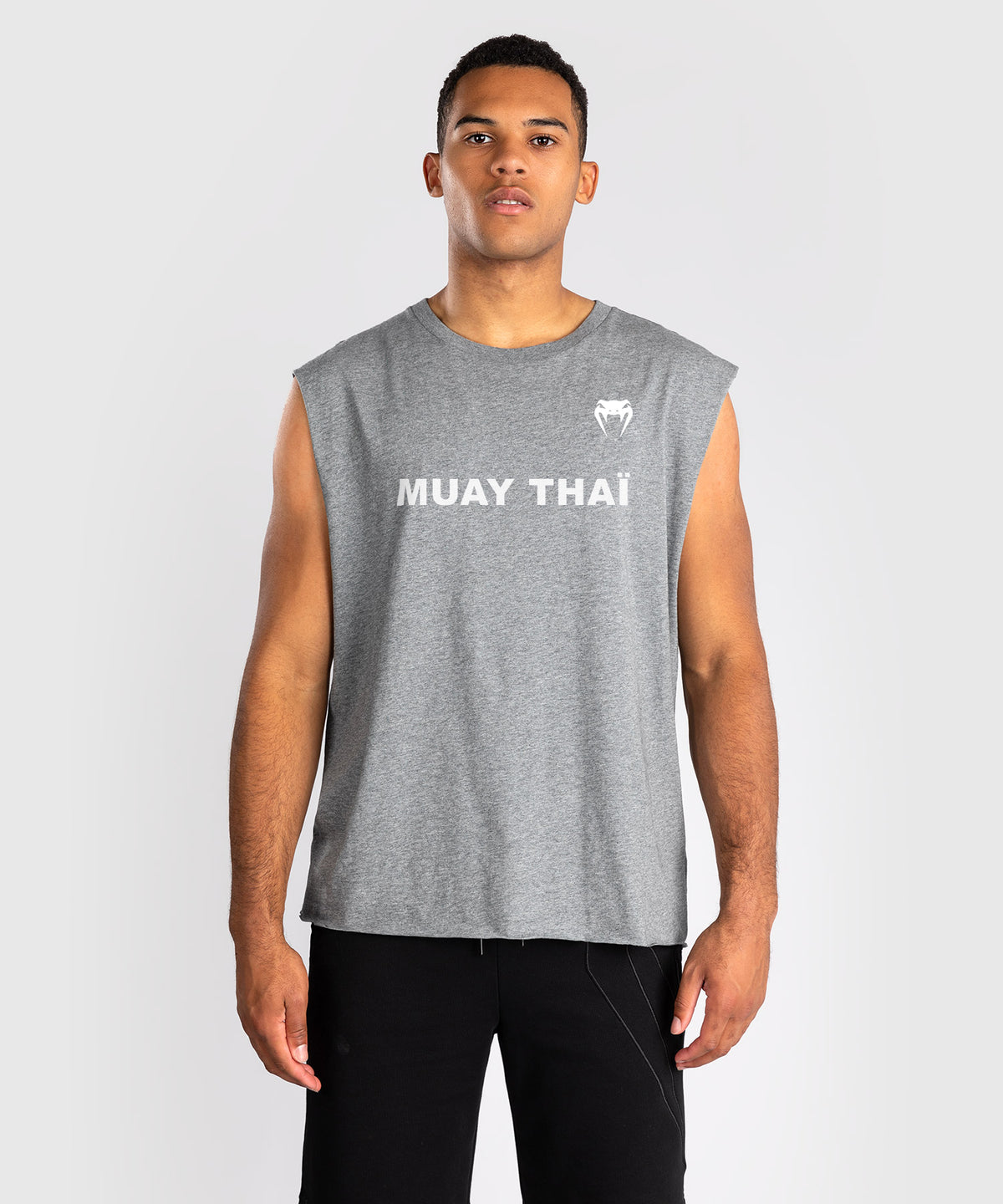 T-shirt Venum Muay Thai VT – Gris Chiné