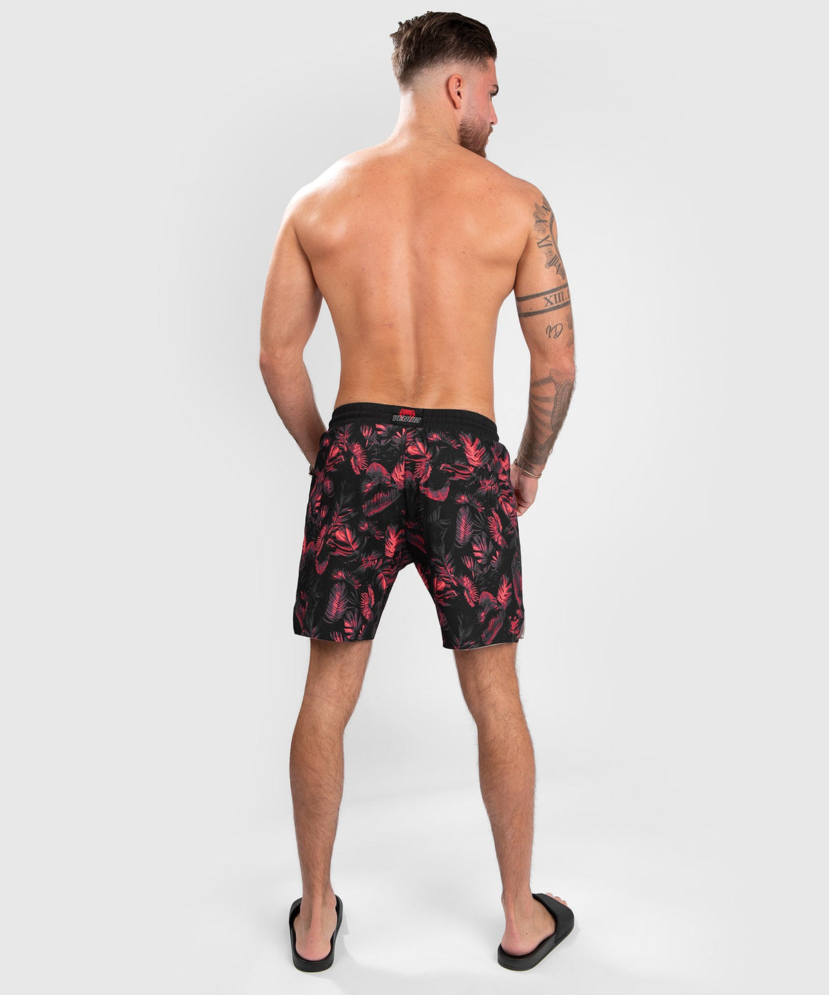Short de Bain Venum Bali Jungle - Rouge