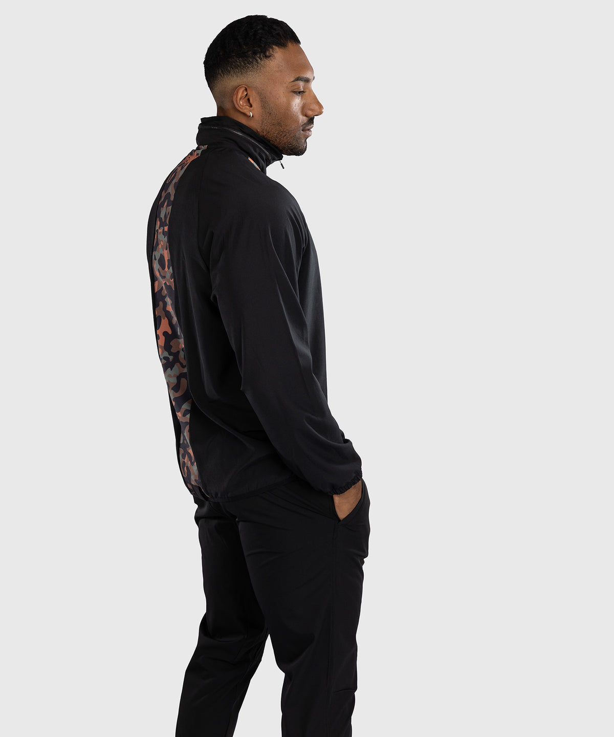 Venum Jungle Ops  Herren-Trainingsjacke - Schwarz/Canyon Camo