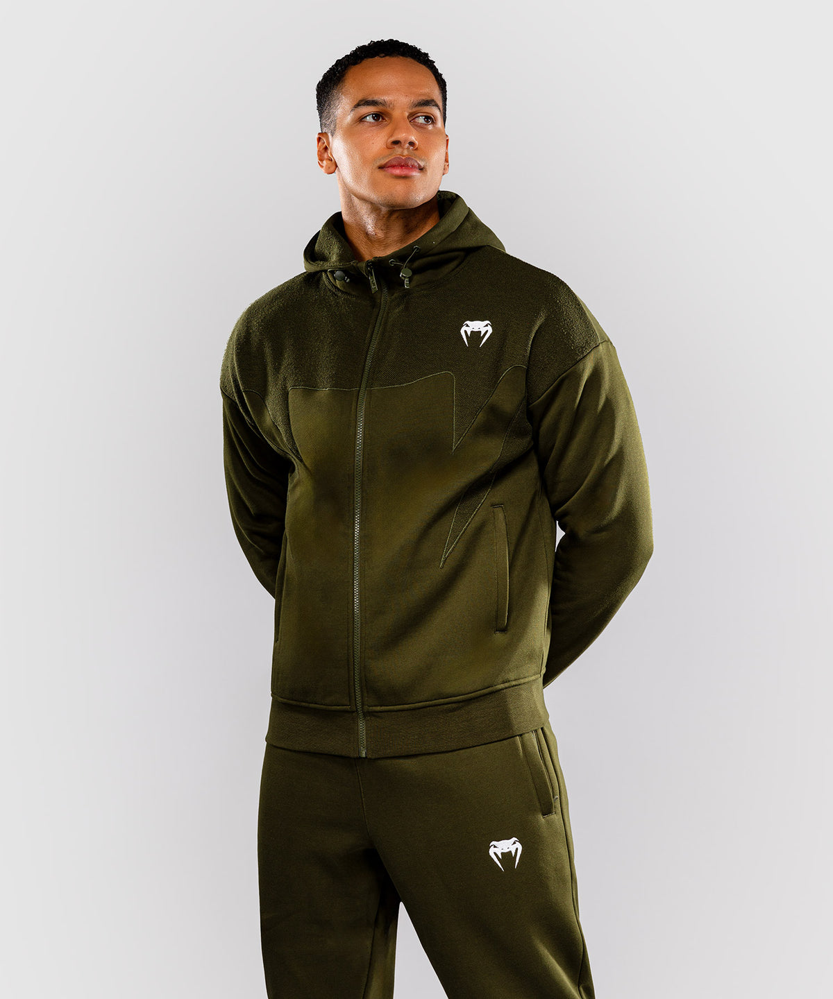 Venum Attack Fleece & Weave Trainingsjacke - Khaki