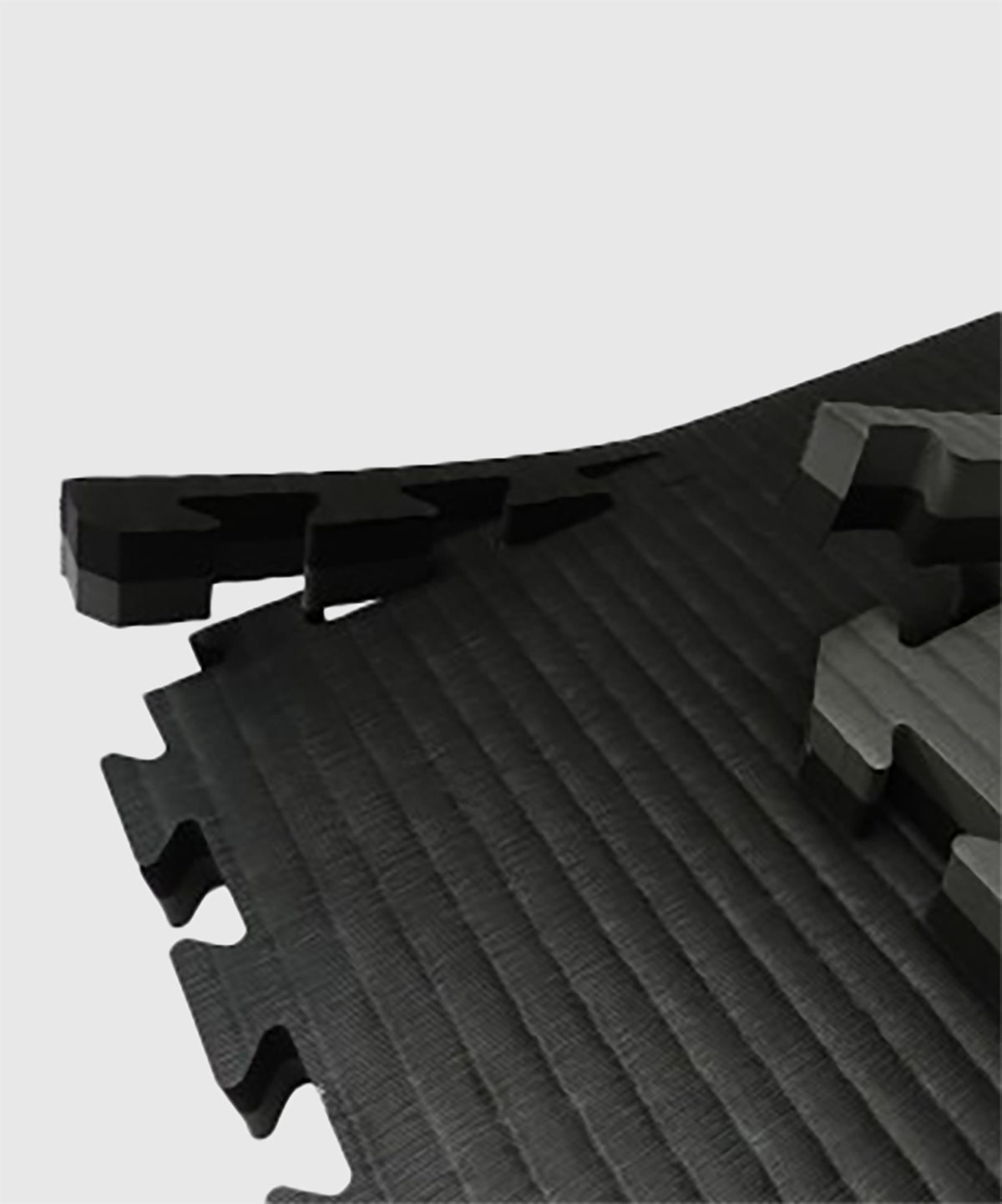 Tatami Puzzle 100x100x4cm (x5) – Schwarz/Grau