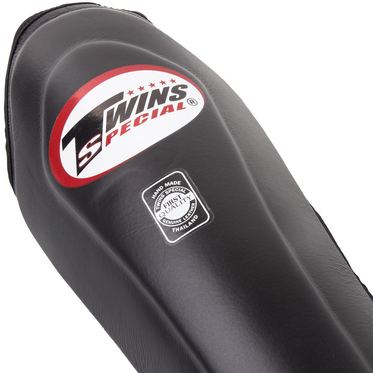 Twins Leather Shin Guards - Black