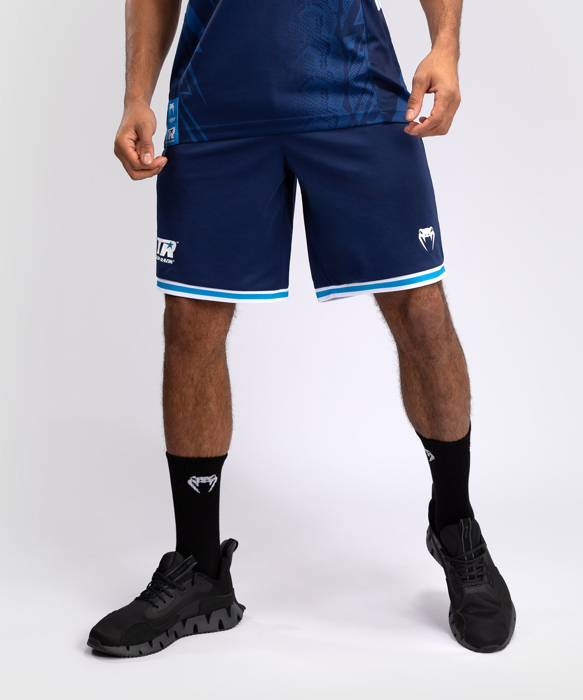 Venum x Top Rank Original Pantaloncini da Basket da Uomo - Blu Navy