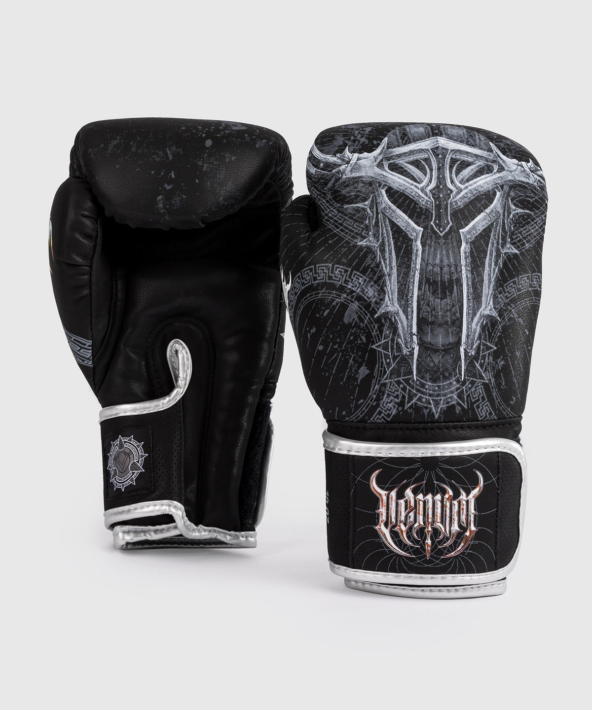 Venum Gladiator 5.0 Boxhandschuhe - Schwarz/Silber