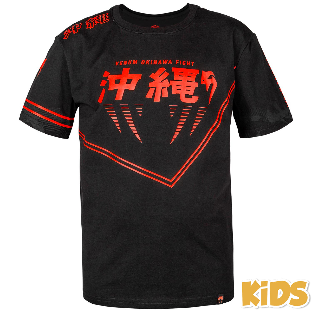 Venum Okinawa 2.0 Kids T-shirt - Black/Red