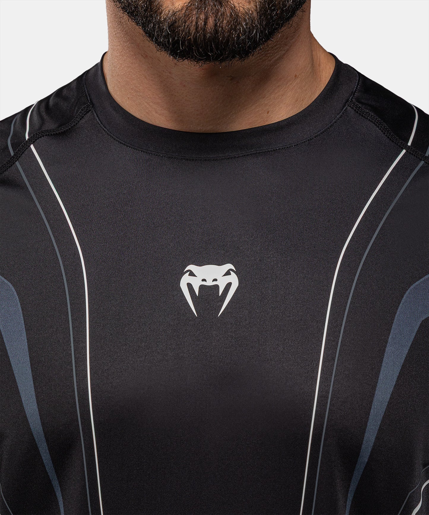 Venum Streamline Camiseta Dry Tech – Negro/Blanco