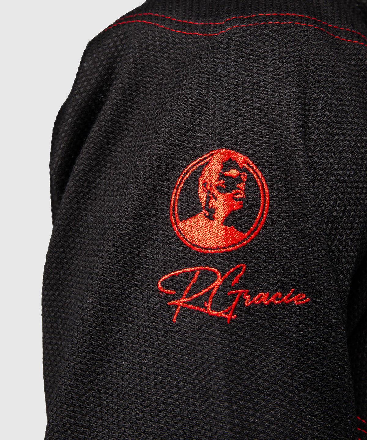 Venum x Roger Gracie Signature Kimono de BJJ - Negro/Rojo