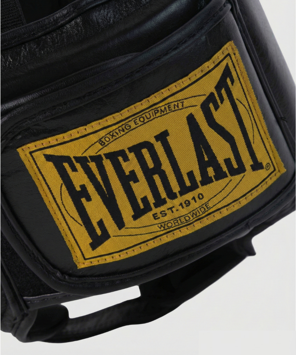 Everlast 1910 Casco de Boxeo - Negro/Blanco
