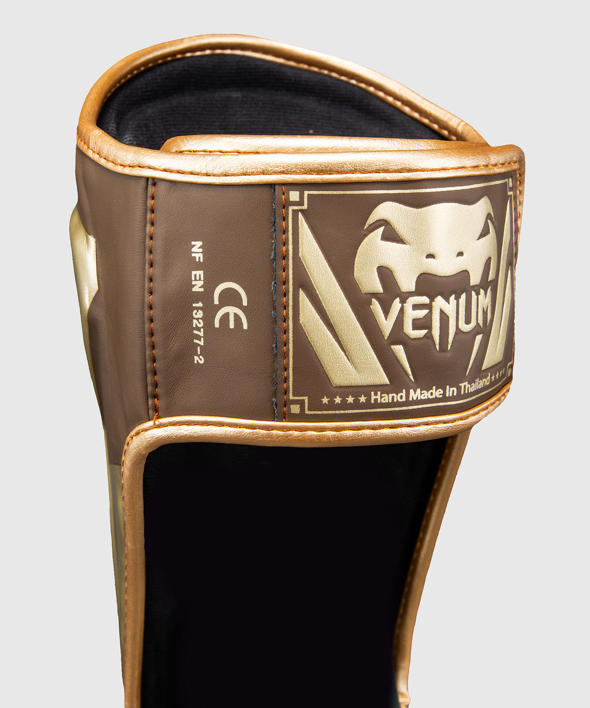 Venum Elite Schienbeinschoner - Dunkelbraun