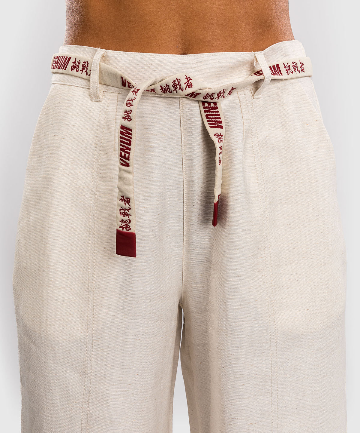 Venum Serpenti Women’s Pants - Ivory/Burgundy