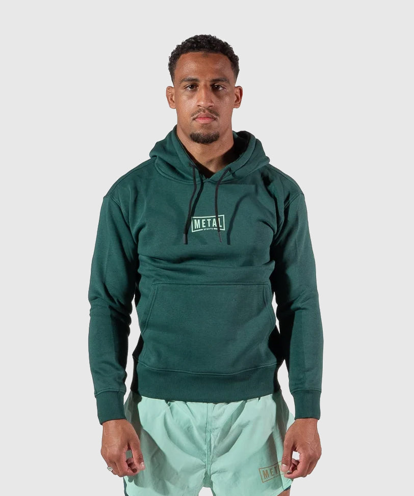 Metal Boxe Deep Waters Kapuzenpullover - Grün