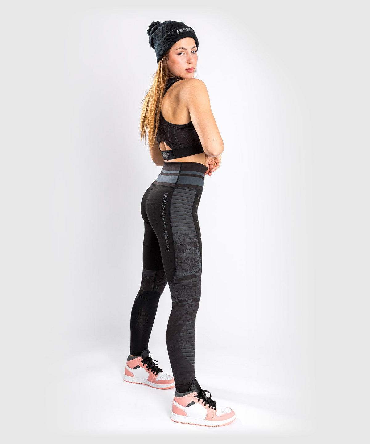 Venum YKZ21 Leggings - Schwarz/Schwarz