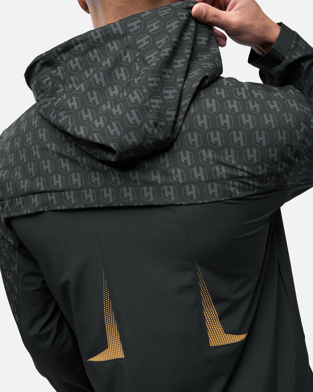 Survêtement complet (veste + pantalon) FK x Venum Hexagone MMA - Noir/Doré