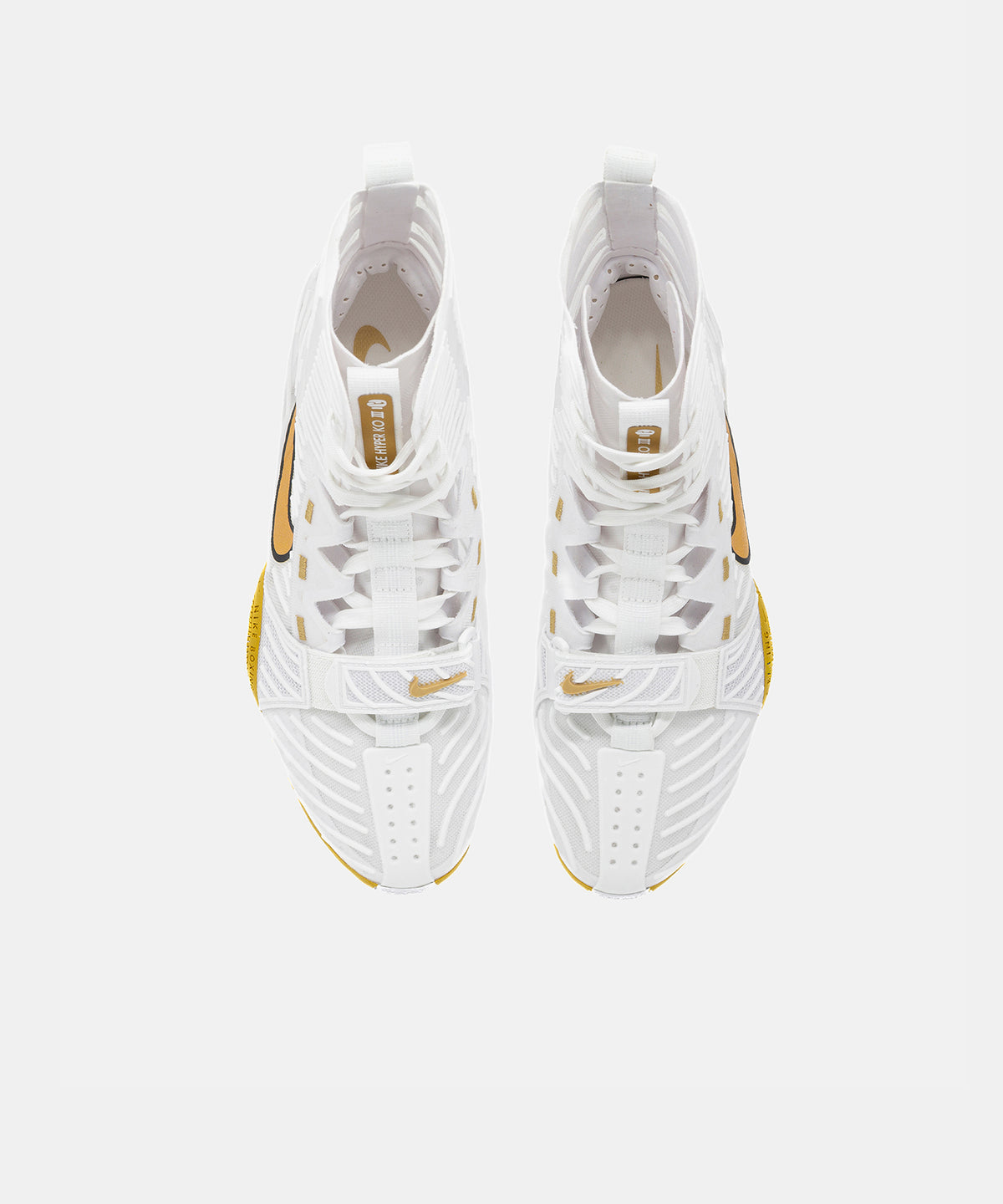 Nike Hyperko 3 Botas de Boxeo - Blanco/Oro