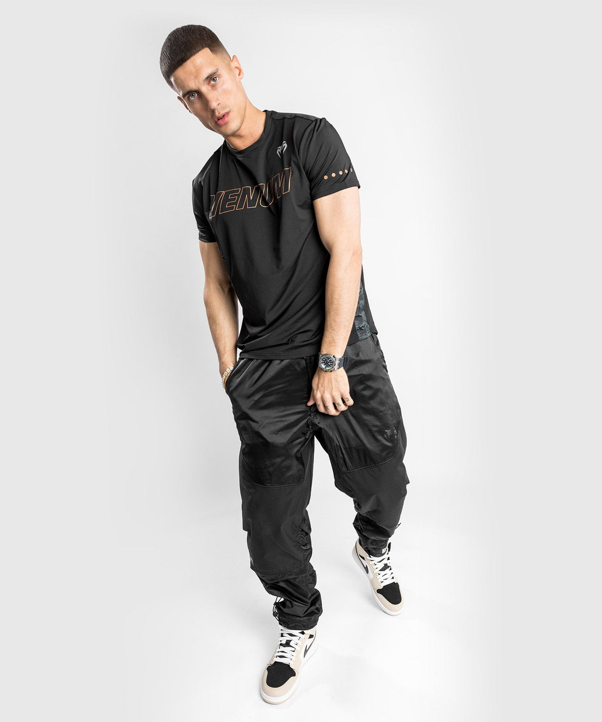 Pantalon de jogging Venum Laser XT - Oversize - Noir/Noir