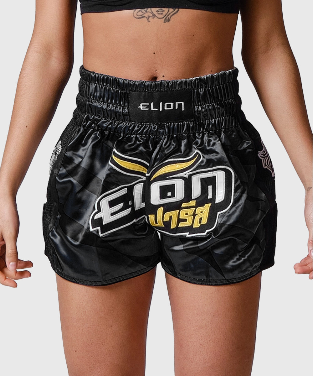 Short de Muay Thai Elion Raja - Noir