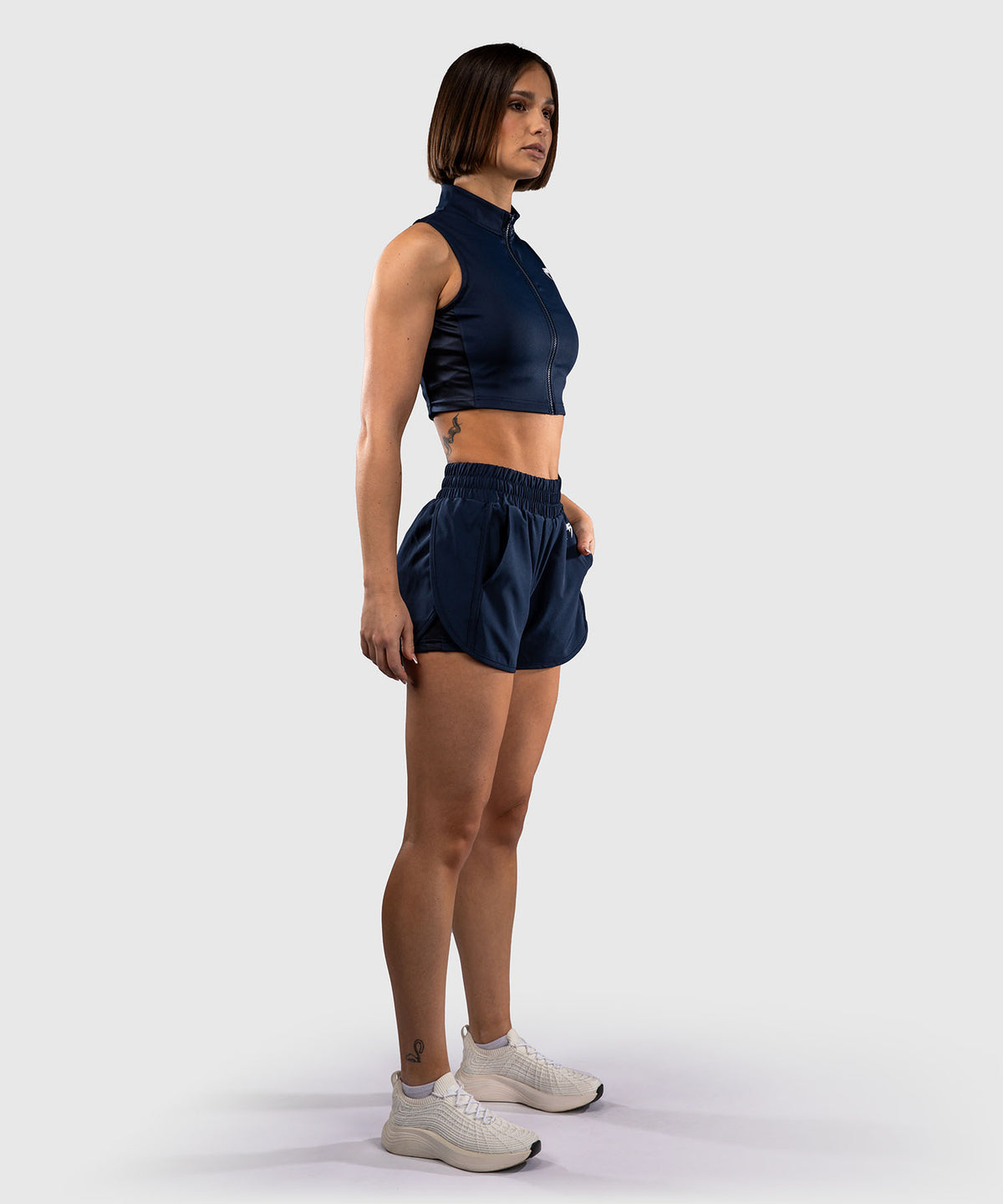 Short d’Entraînement pour Femme Venum Sculpt Shape - Bleu Marine