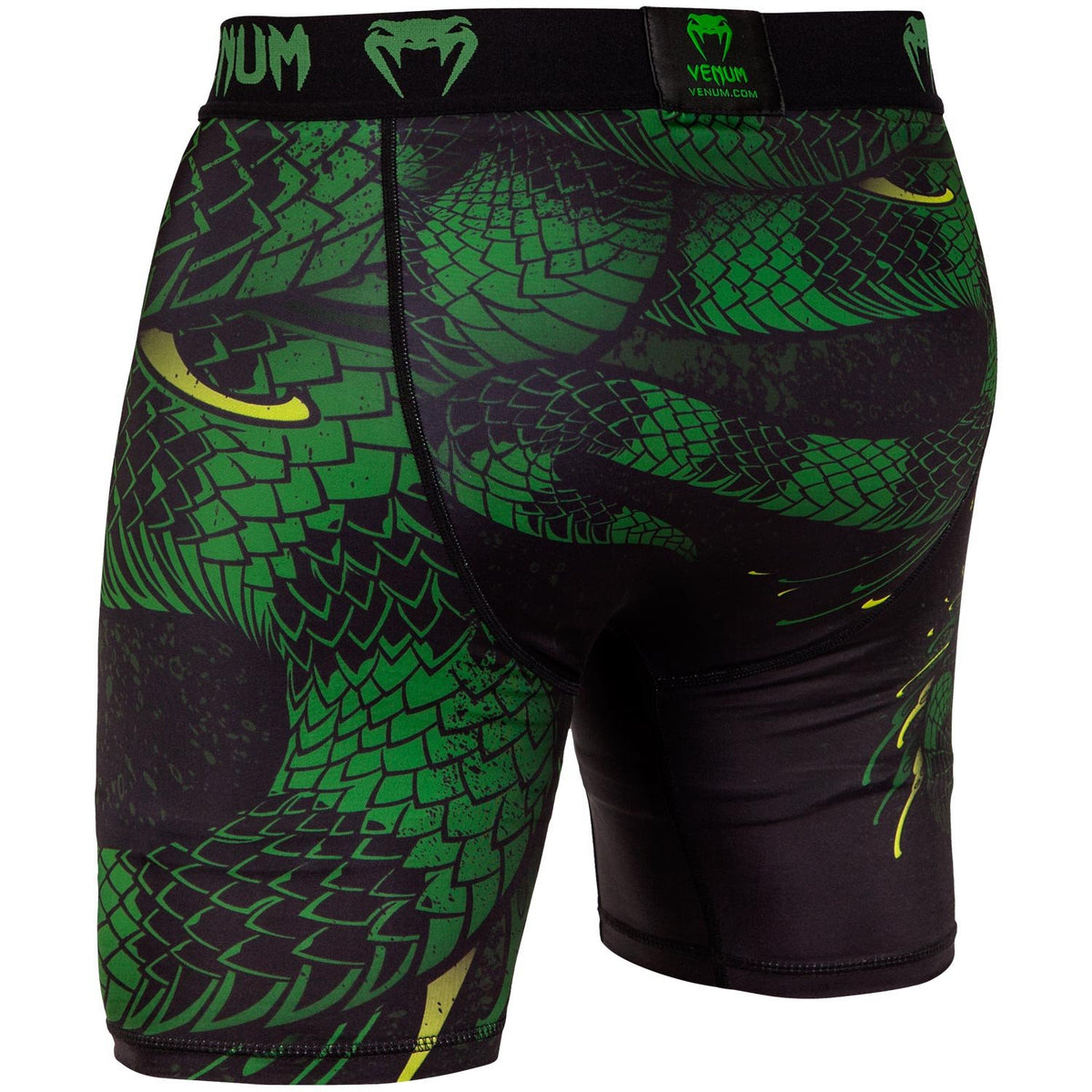 Short de compression Venum Green Viper - Noir/Vert