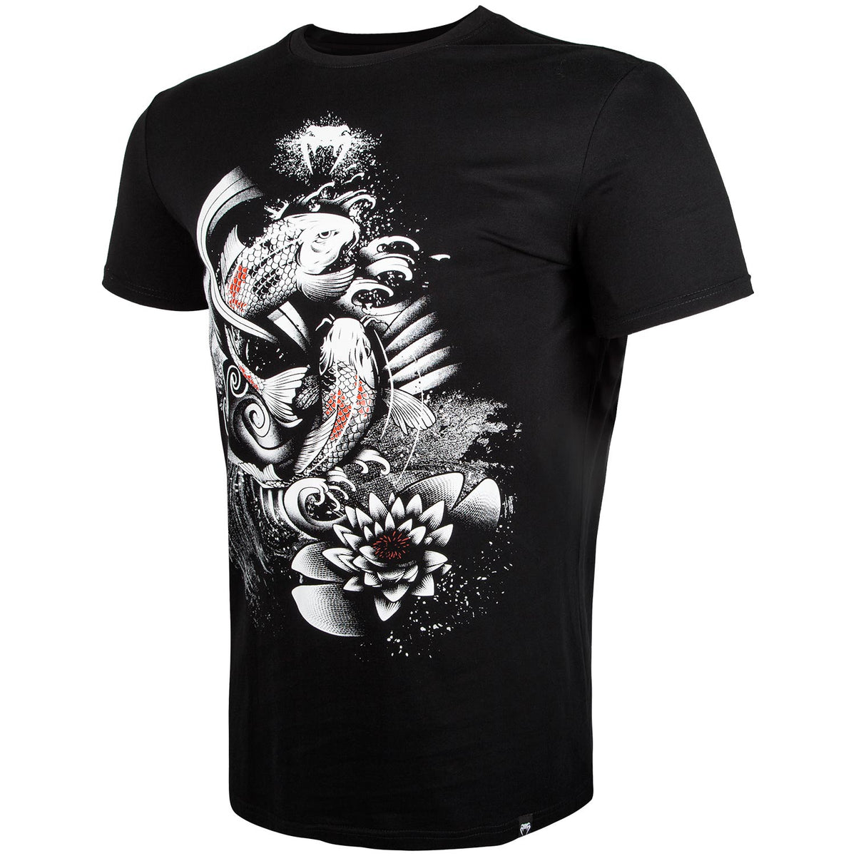 Camiseta Venum Koi 2.0 - Negro/Blanco