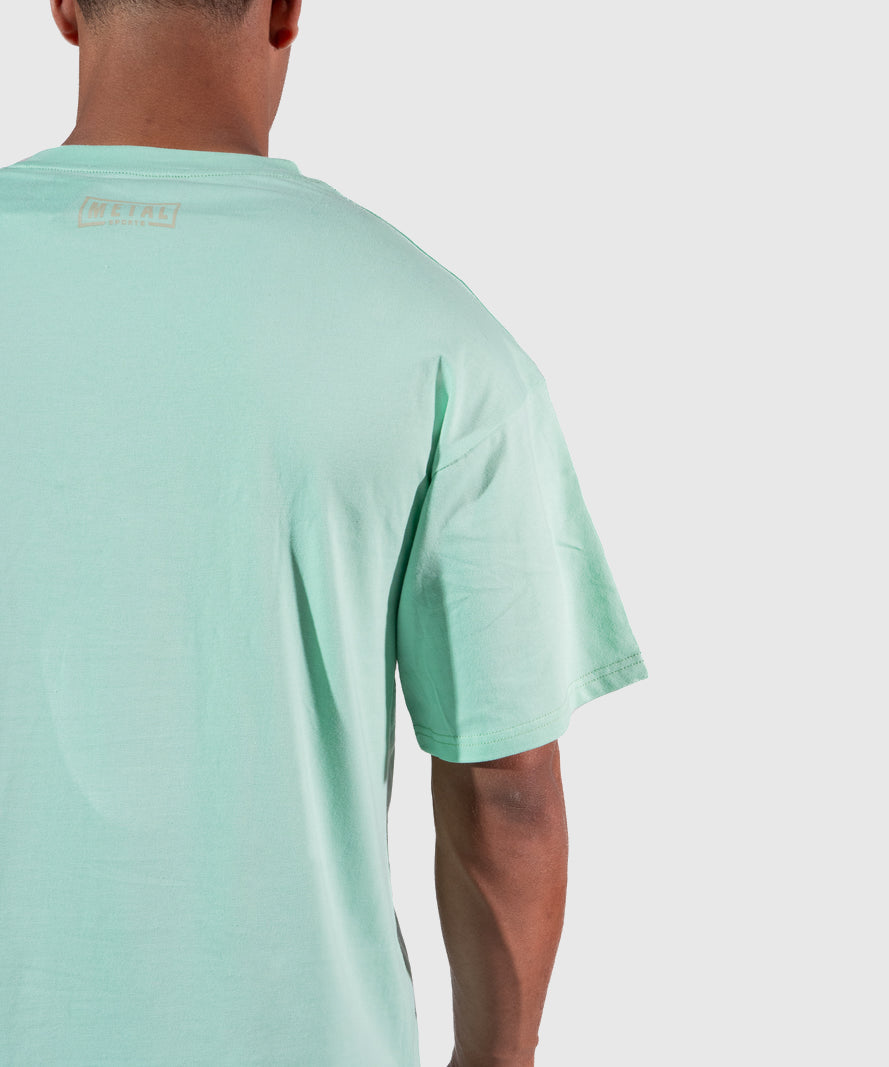 Metal Boxe Deep Waters Baumwoll-T-Shirt - Grün