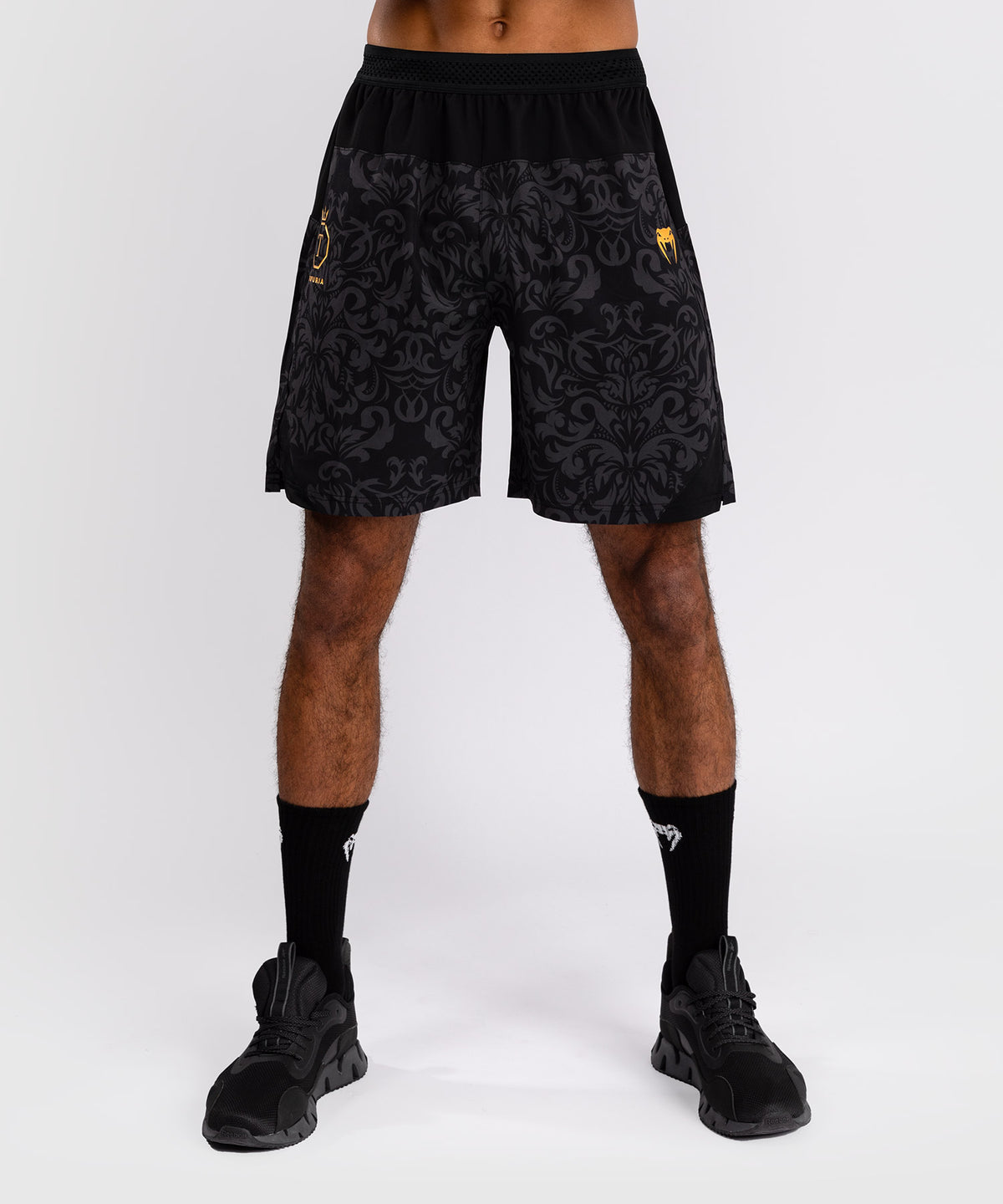 Short d'Entraînement Venum x Topuria Unmatched Edition - Noir/Doré
