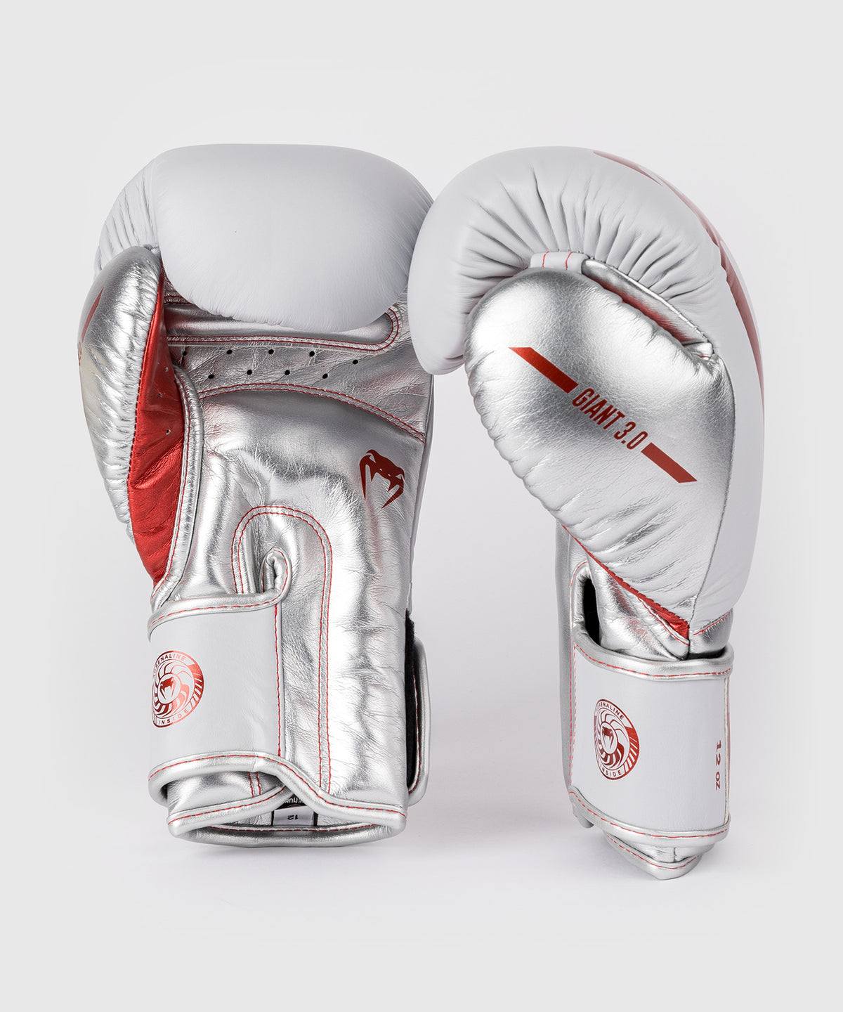 Venum Giant 3.0  Boxhandschuhe - Rot/Silber - Spezialausgabe