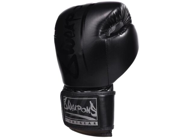 8 Weapons Unlimited Guantoni da Boxe - Nero/Nero