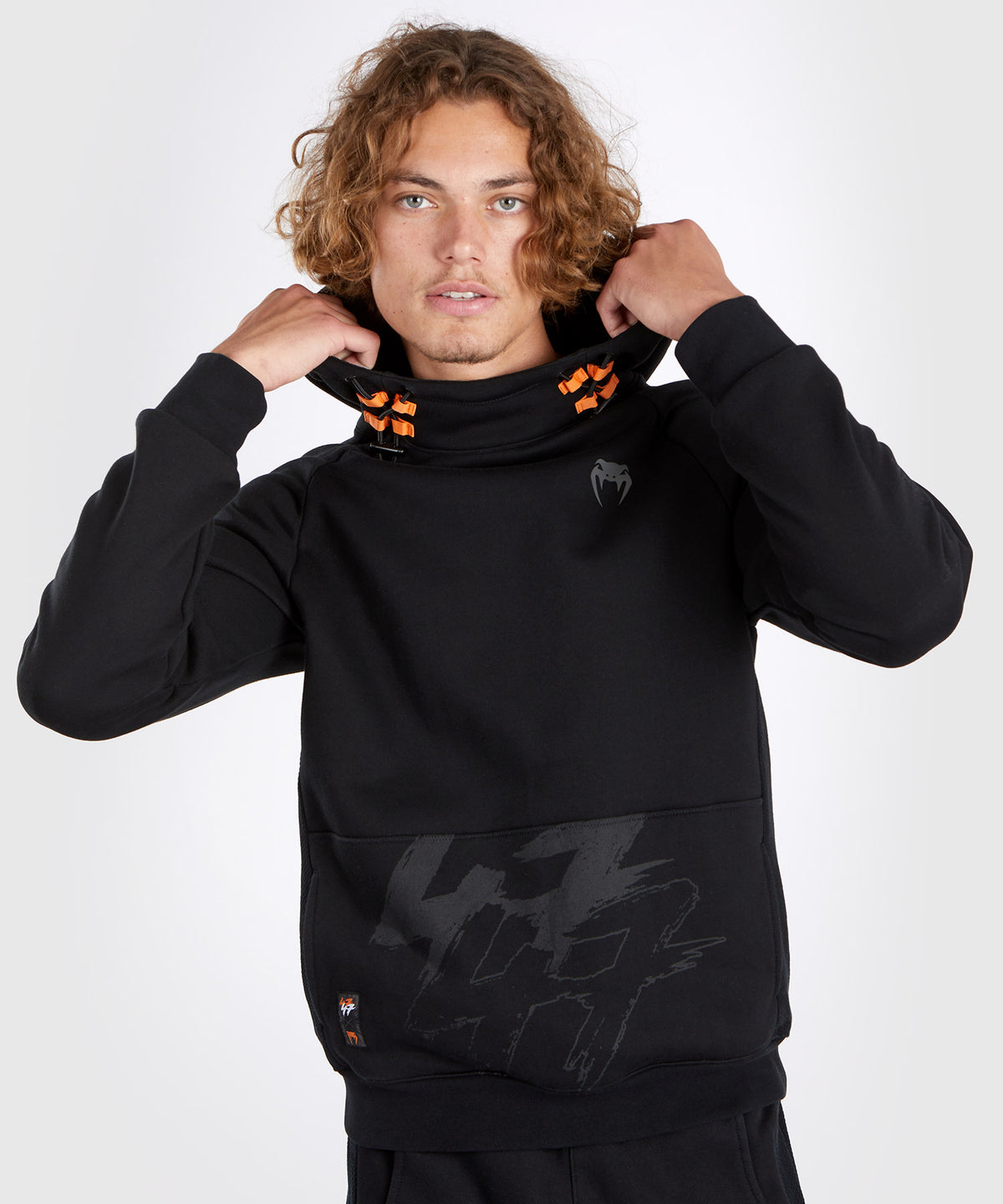 Sweatshirt à capuche Venum S47 - Noir/Orange