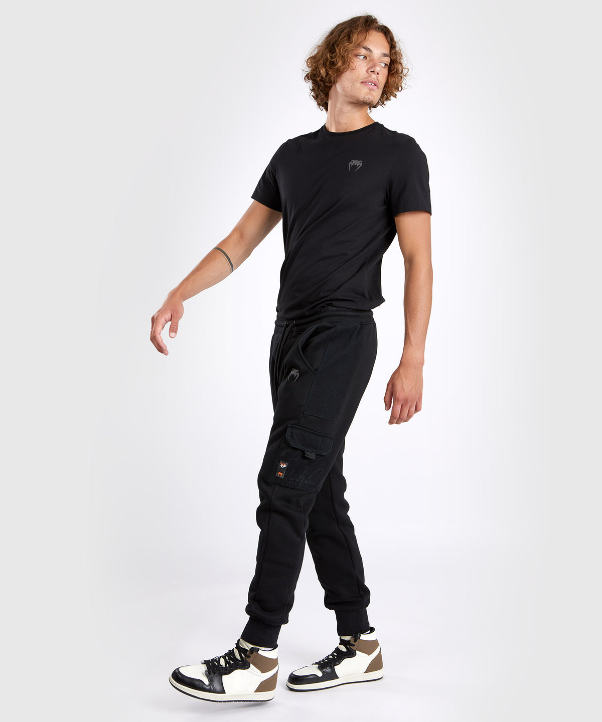 Pantalon de survêtement Venum S47 - Noir/Orange