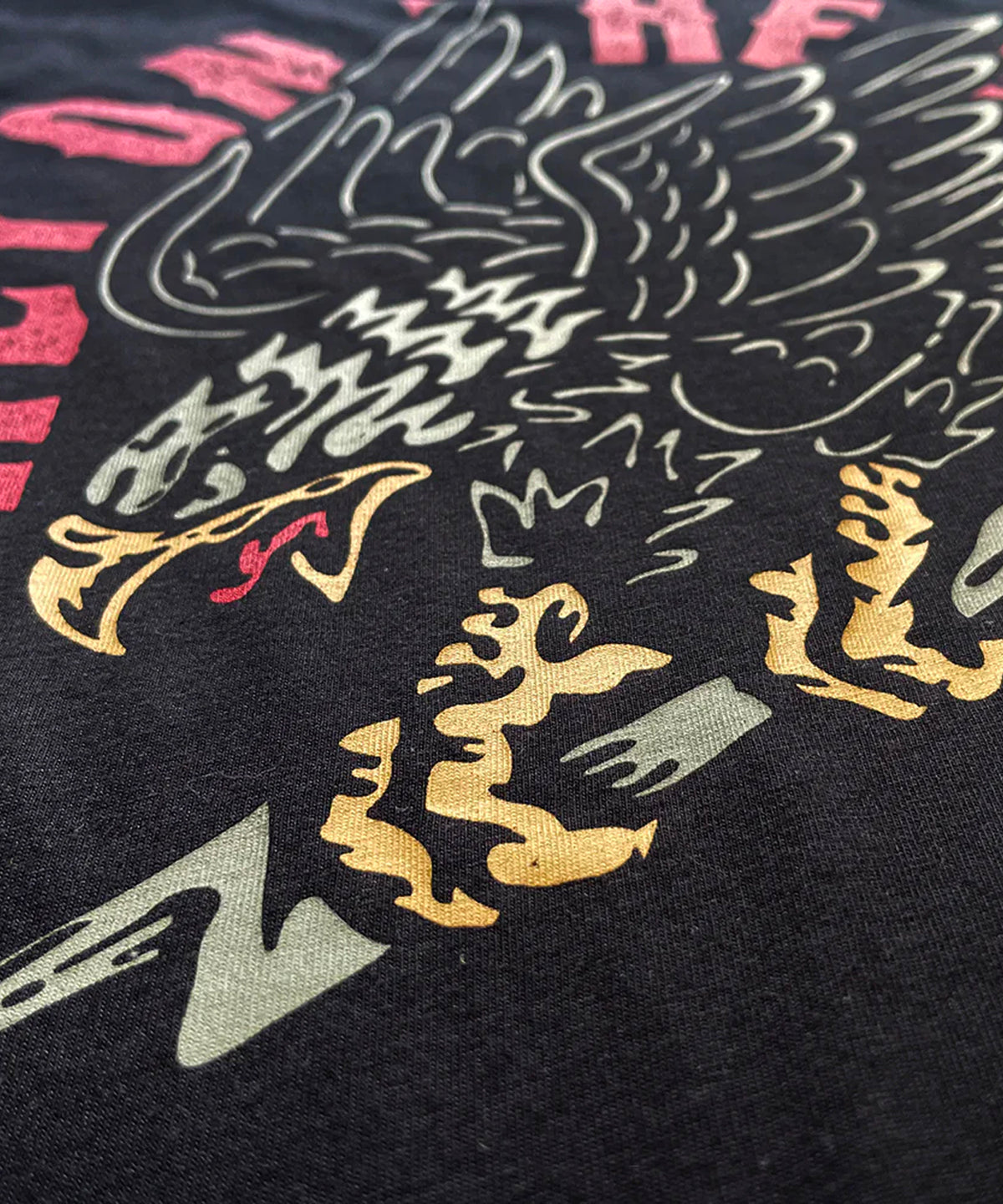 T-Shirt Pride Or Die Prey On The Strong - Noir