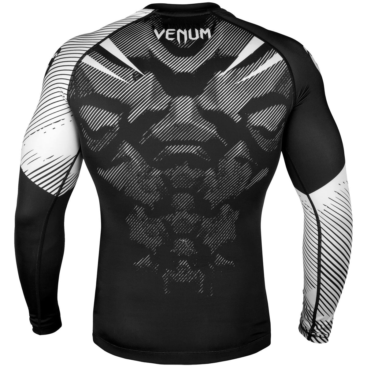 Rashguard Venum NoGi 2.0 - Manches Longues Approuvé IBJJF - Noir/Blanc
