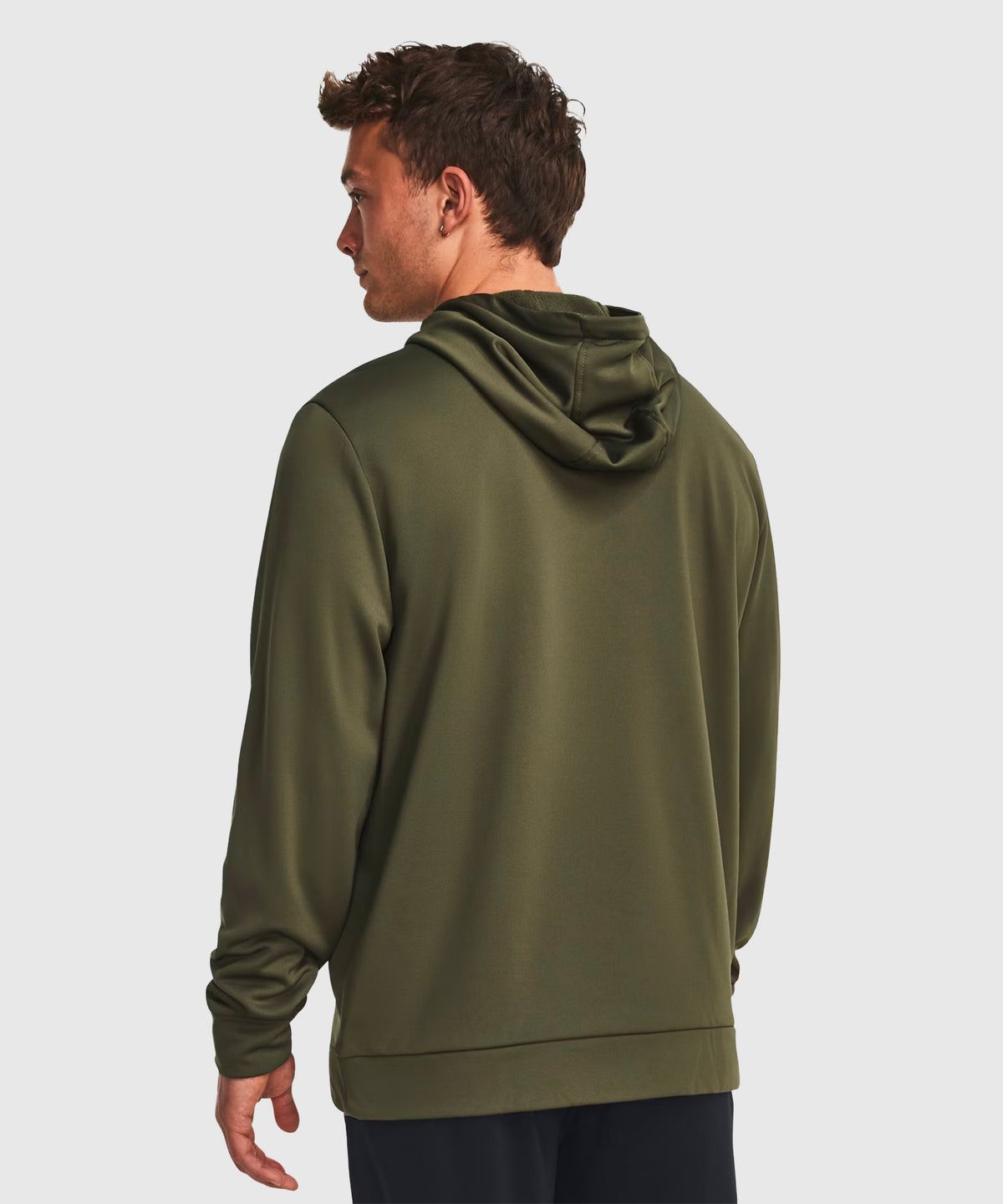 Under Armour Fleece Big Logo Felpa con Cappuccio – Khaki
