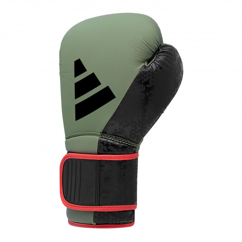 Adidas Combat 50 Guantes de Boxeo - Verde/Negro