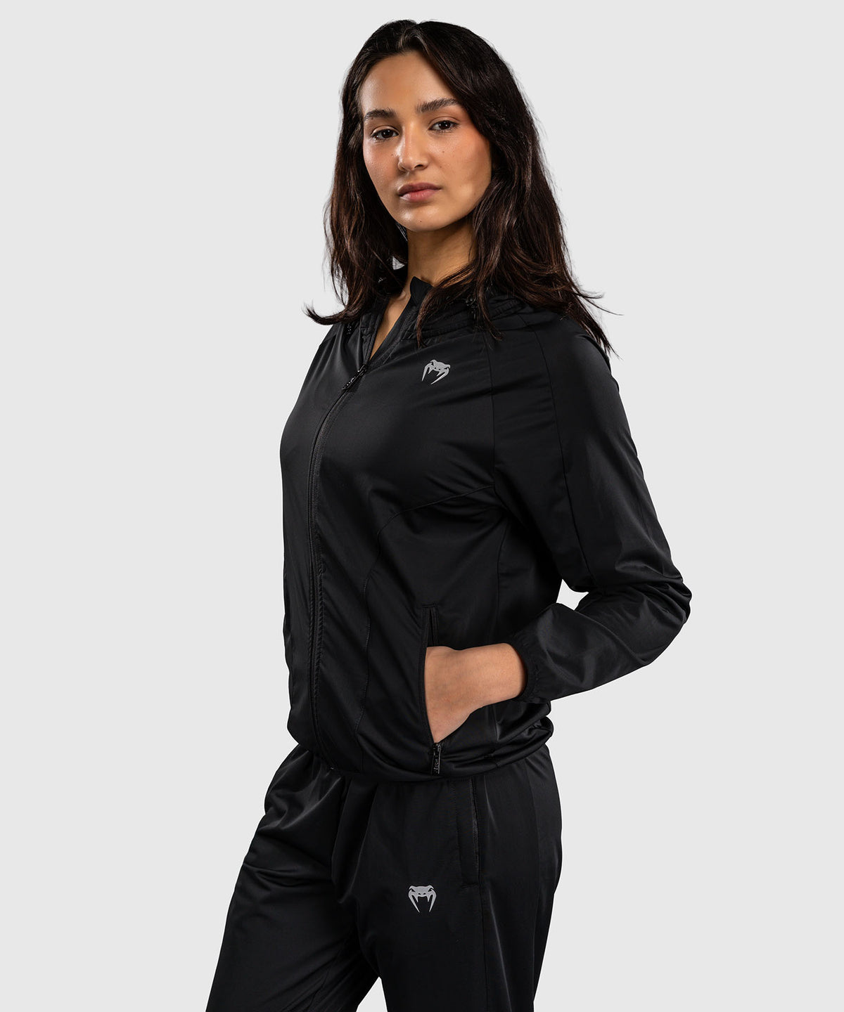 Venum Contender Aero Trainingsjacke für Damen – Schwarz