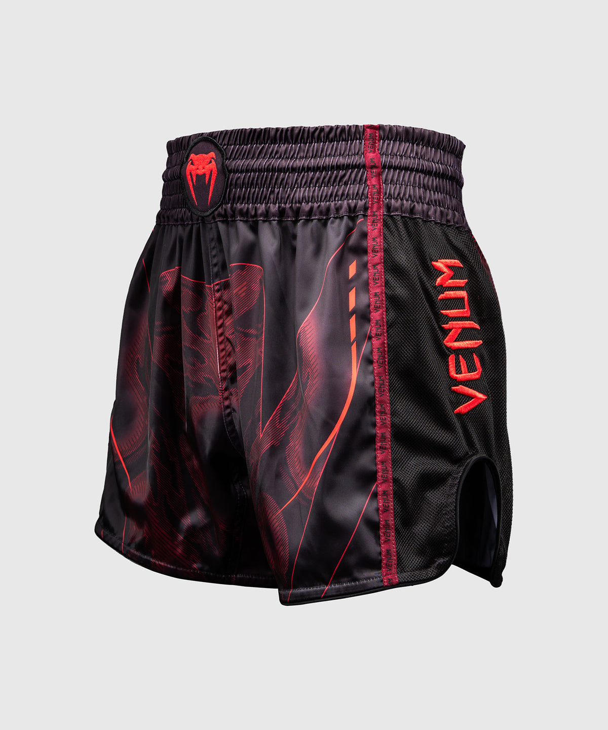 Short de Muay Thaï Venum Spectre – Noir/Rouge