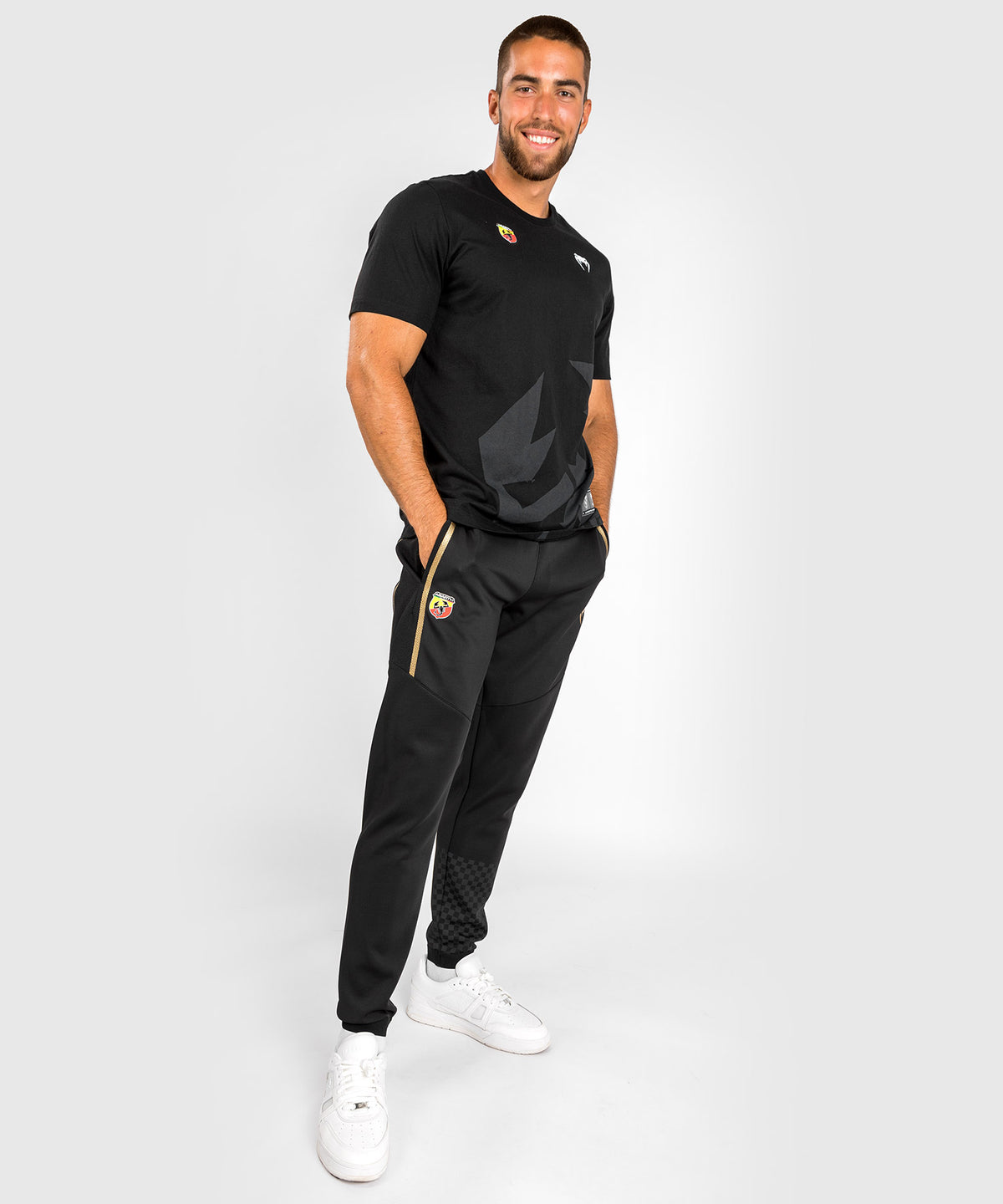 Venum Abarth #1 T-Shirt - Schwarz/Gold