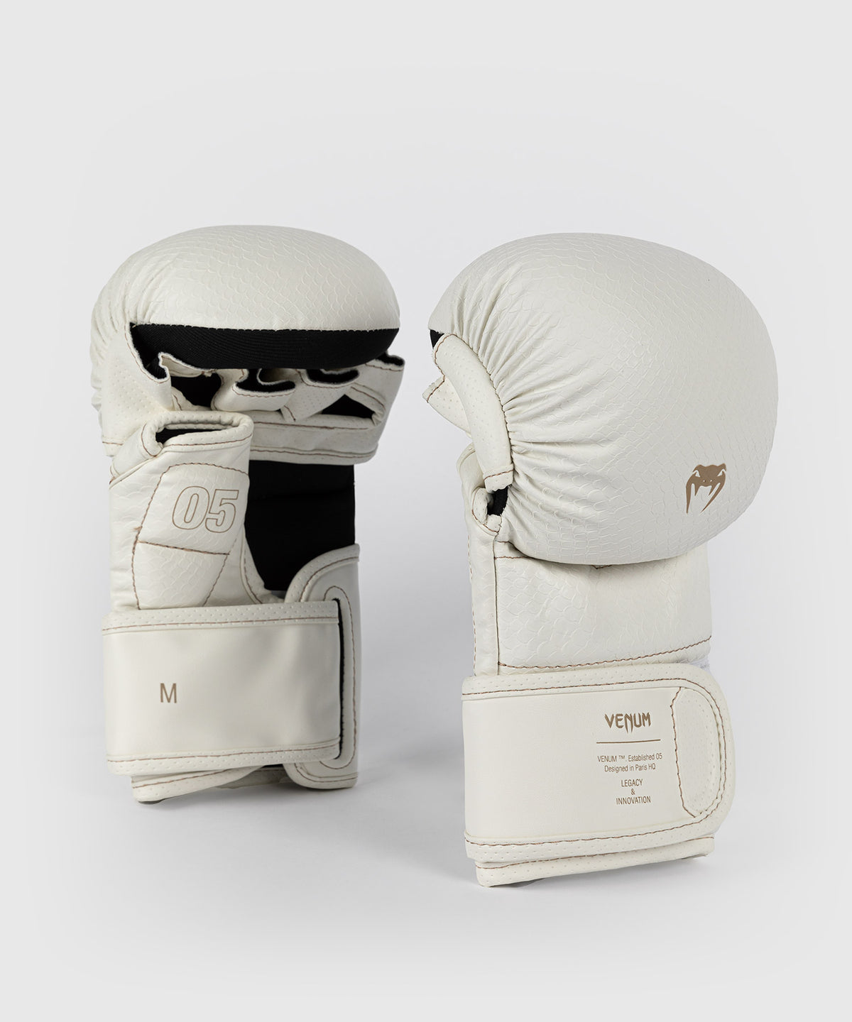 Venum Impact Evo Scales Guanti da sparring MMA - Avorio