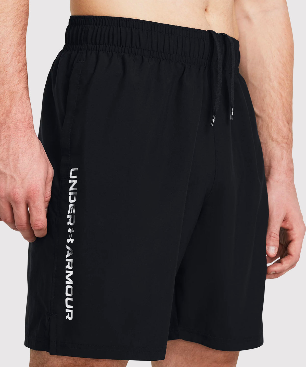 Under Armour Ua Woven Wordmark Pantaloncini – Nero