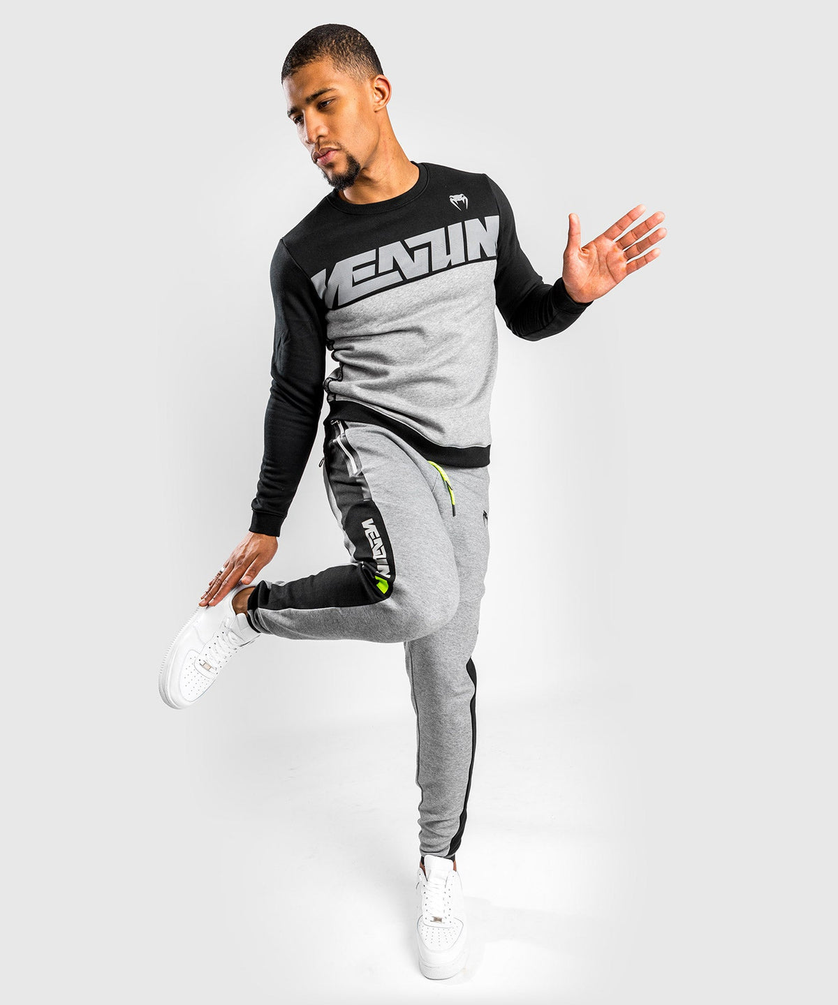 Pantalon de Jogging Venum Laser Evo 2.0 - Noir/Gris