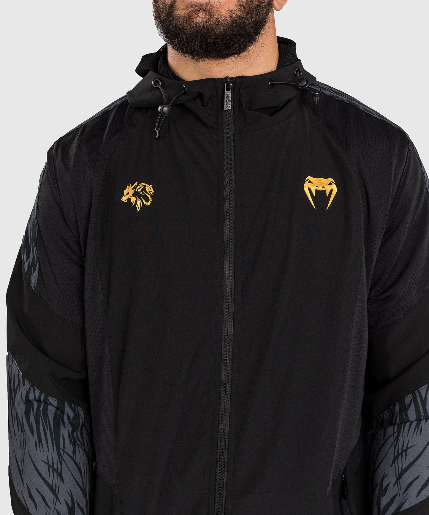 Venum x Chimaev Track Jackets - Black/Grey