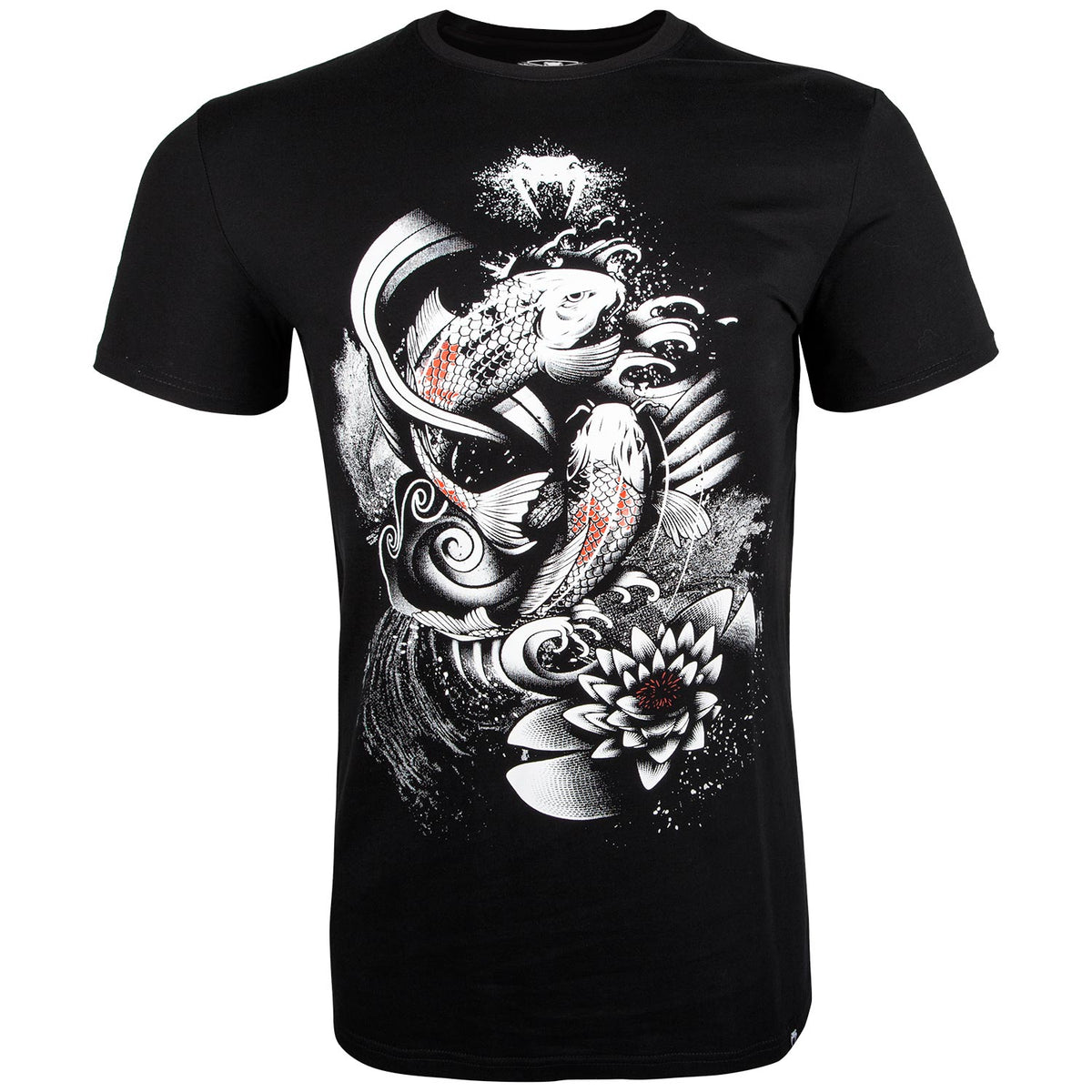 Camiseta Venum Koi 2.0 - Negro/Blanco