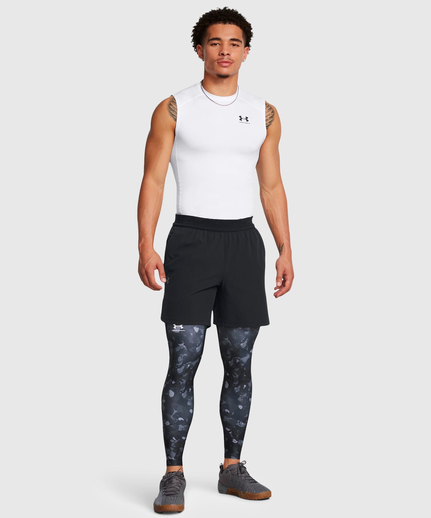 Under Armour Heatgear Pantaloni Compressione – Nero/Camo