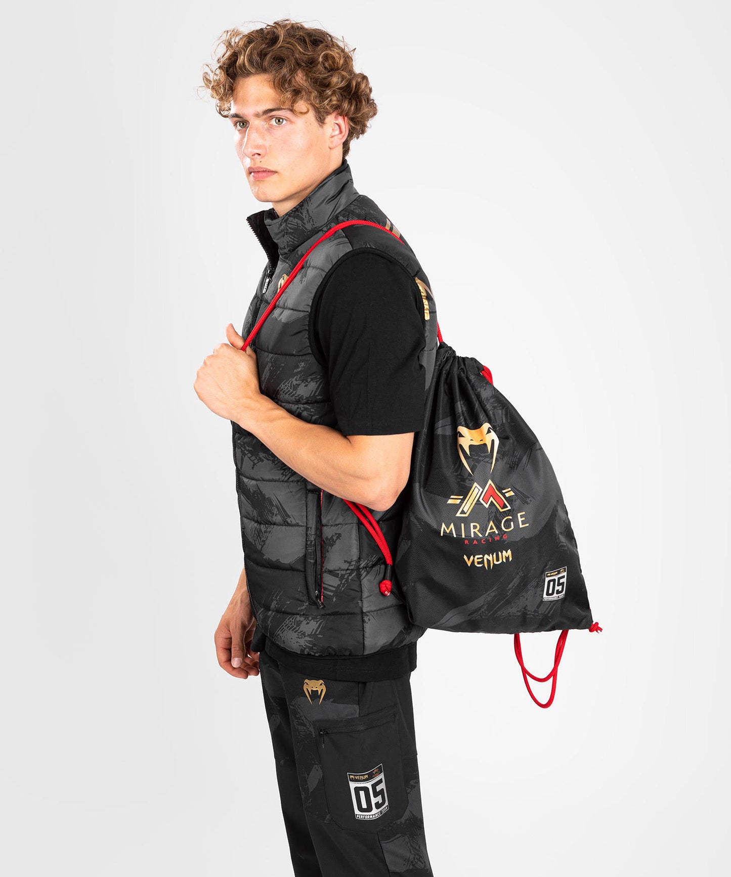 Sac à cordon Venum x Mirage - Noir/Or