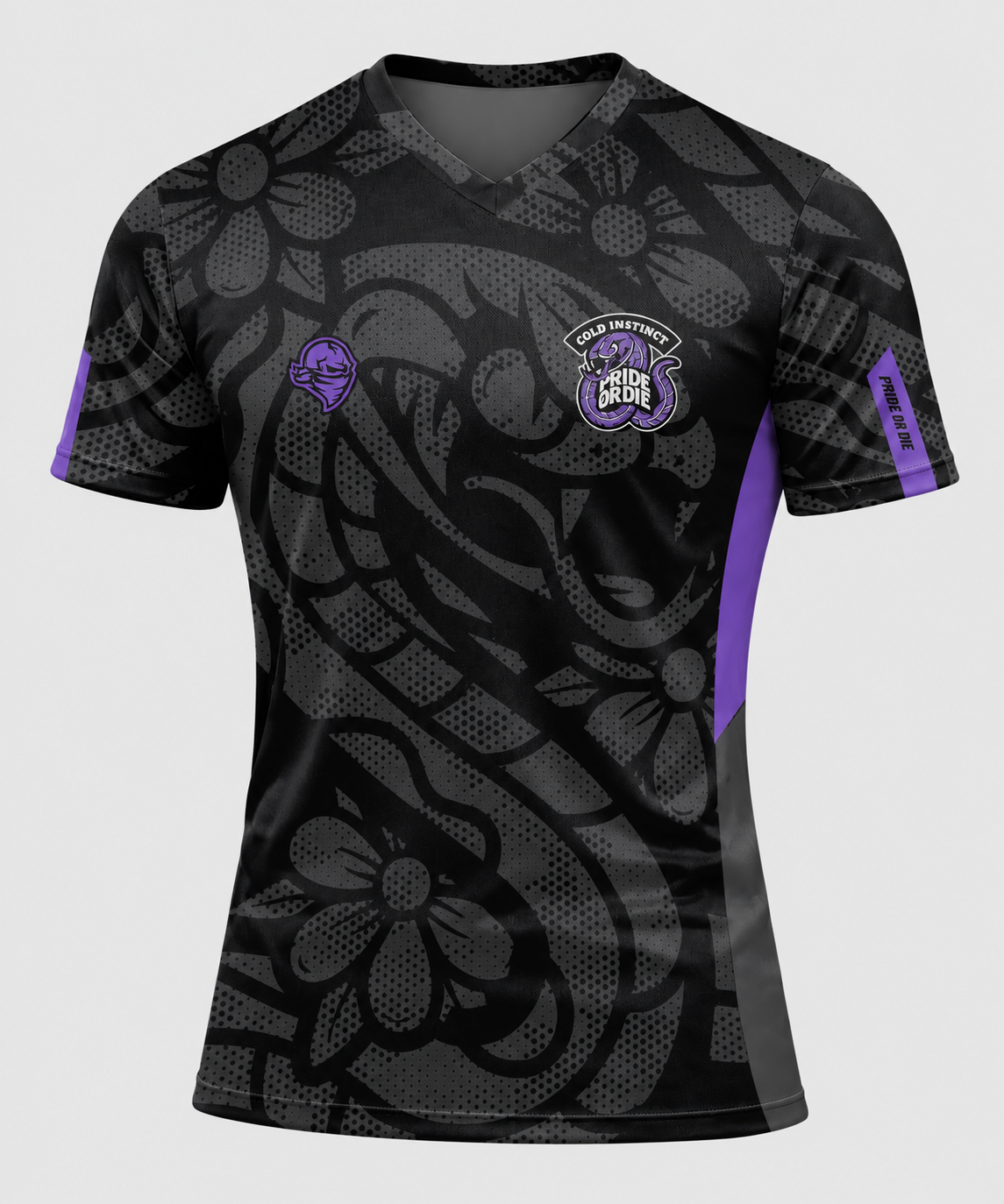 Pride Or Die Cold Instinct T-Shirt da Allenamento - Viola