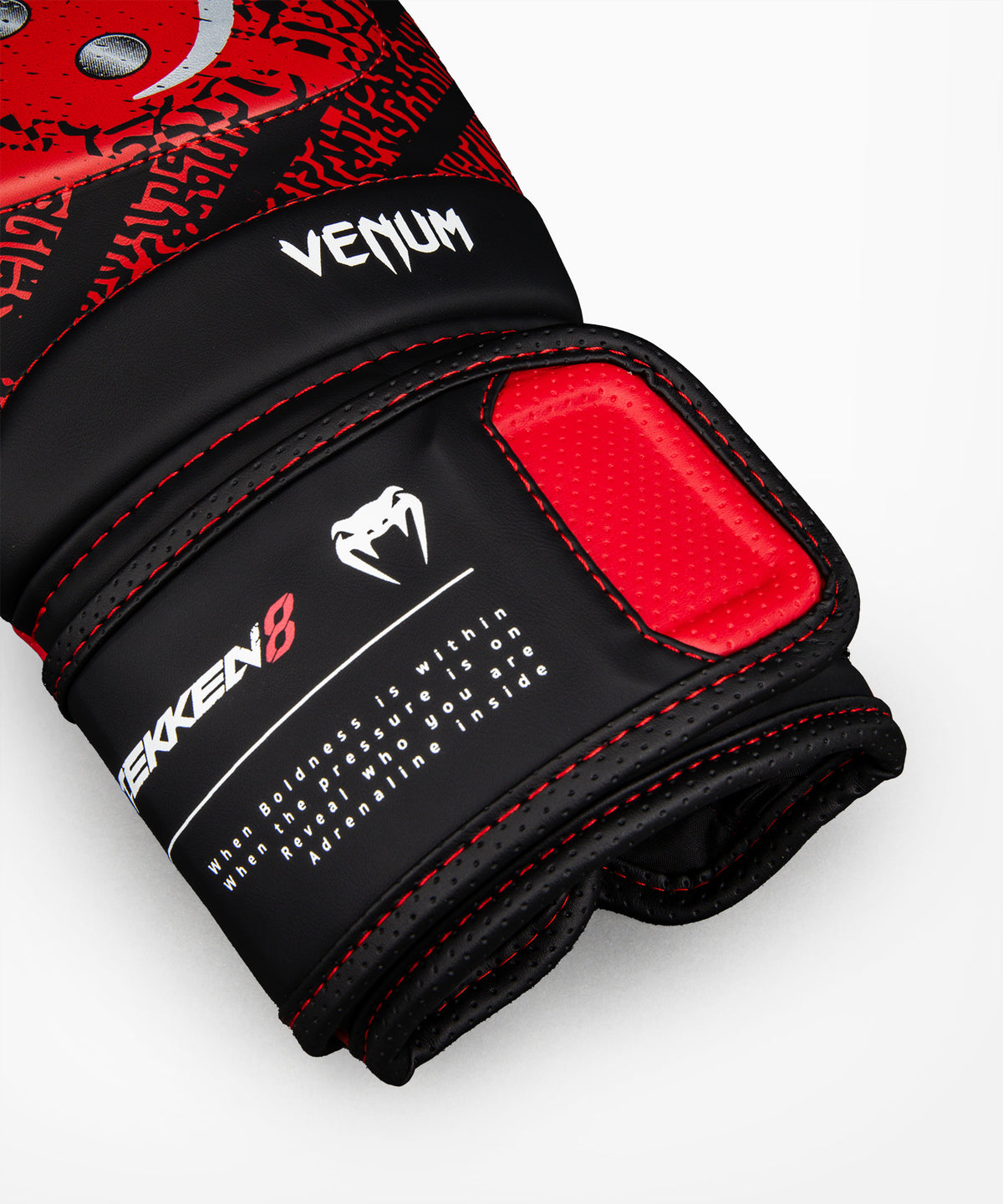 Venum x TEKKEN 8 Boxhandschuhe - Kazuya - Rot/Schwarz