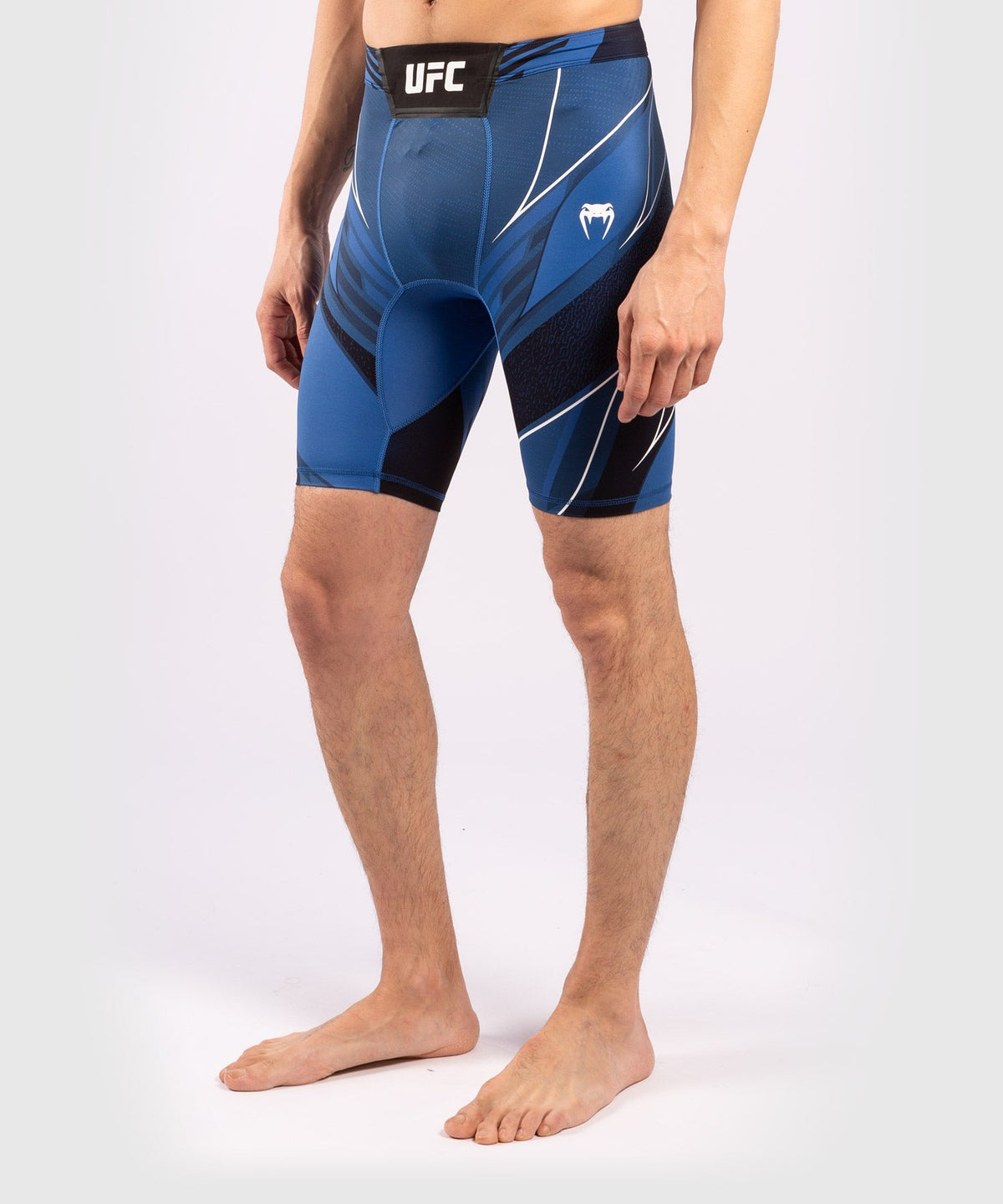 Short de compression pour Hommes UFC Venum Authentic Fight Night - Coupe Longue - Bleu