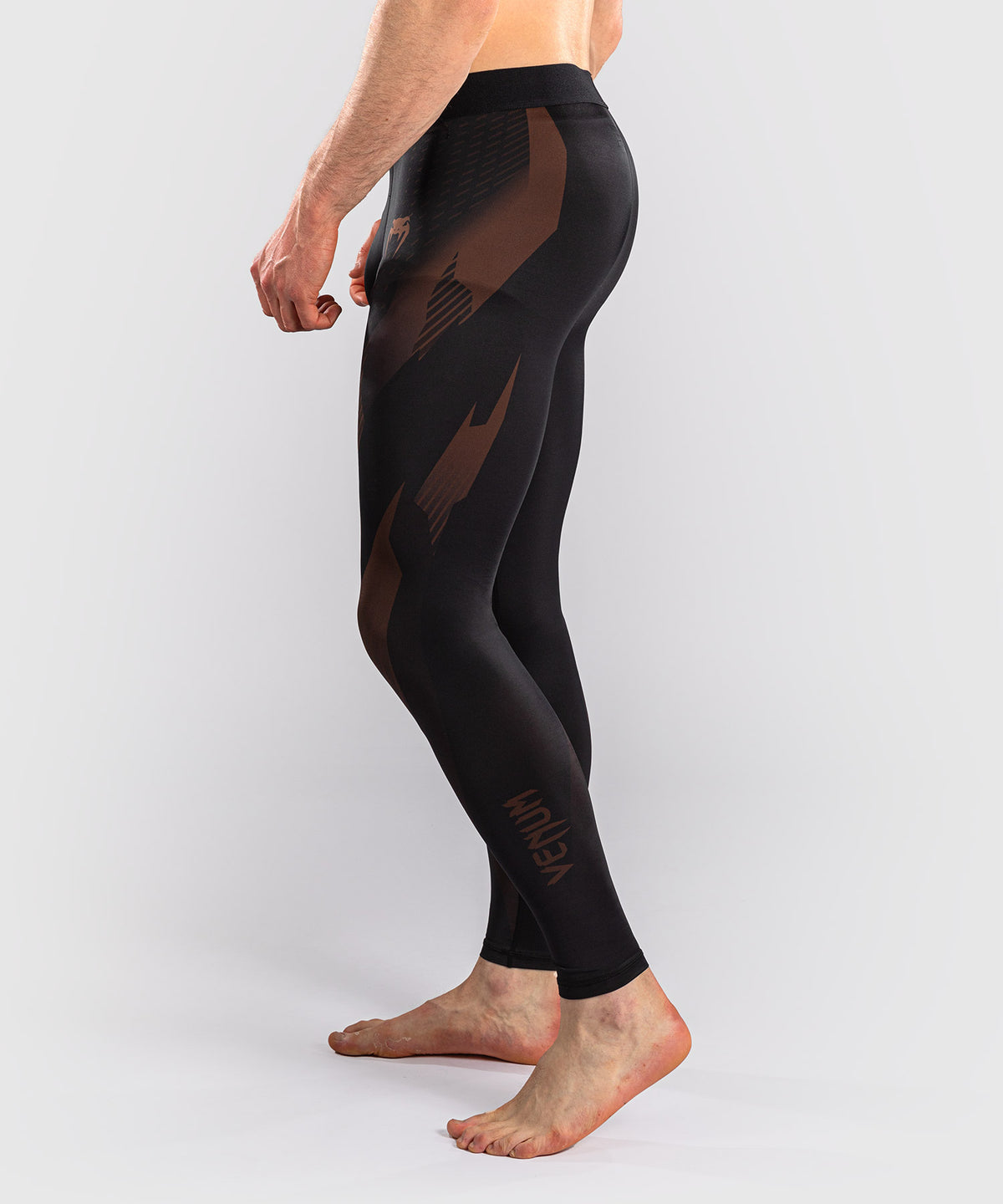 Pantalon de compression Venum No-Gi 6.0 - Noir/Marron
